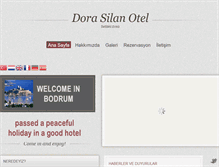 Tablet Screenshot of dorasilanotel.com